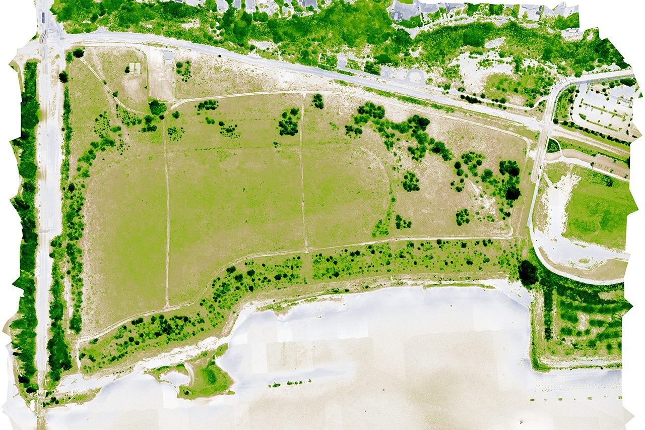 Normalized Differentiated Vegetation Index of McCormick & Baxter superfund site